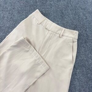 Sinsay Wide Leg Trousers 26 Beige High Rise Dress Pants Womens